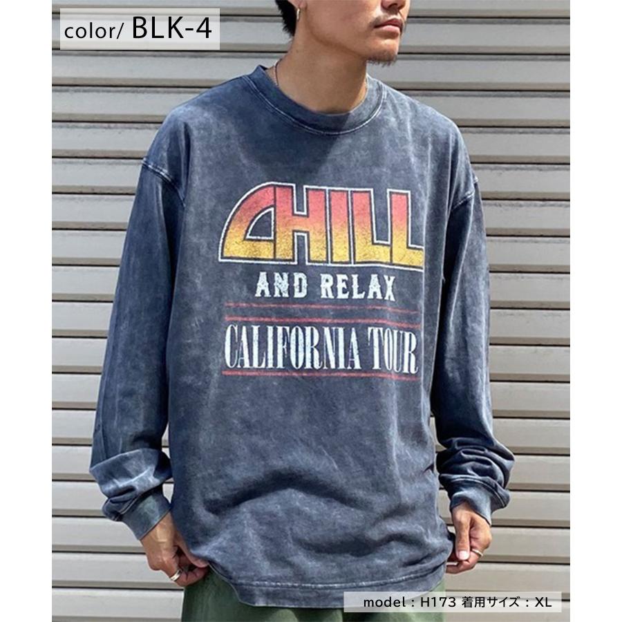 CHILLAX チラックス DESI 234OO1LT120CL メンズ 長袖 Tシャツ｜murasaki｜05