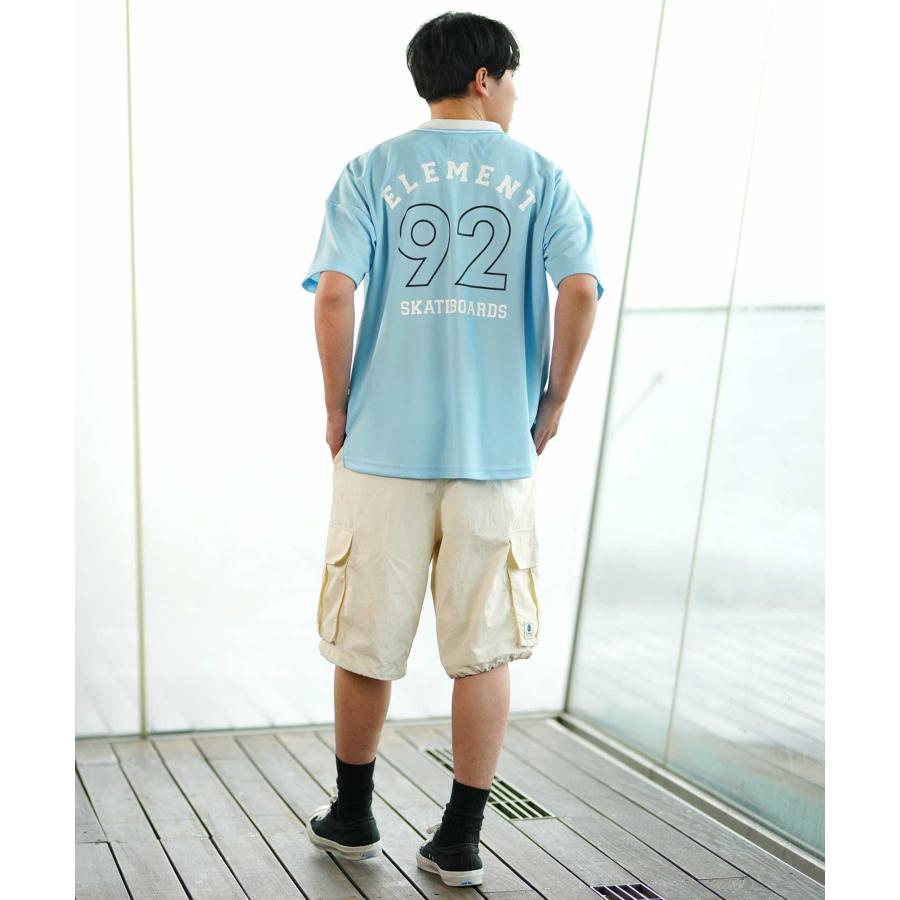 ELEMENT エレメント BE021-170 メンズ 半袖 Tシャツ ゲームシャツ フットボール 90年代 レギュラー シルエット｜murasaki｜11