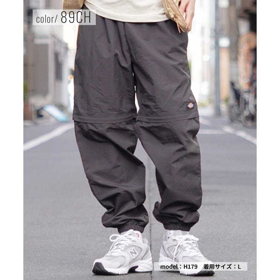 Dickies ディッキーズ 80488900 メンズ ナイロン ロング パンツ ショーツ コンバーチブル仕様 2way ムラサキスポーツ限定｜murasaki｜03