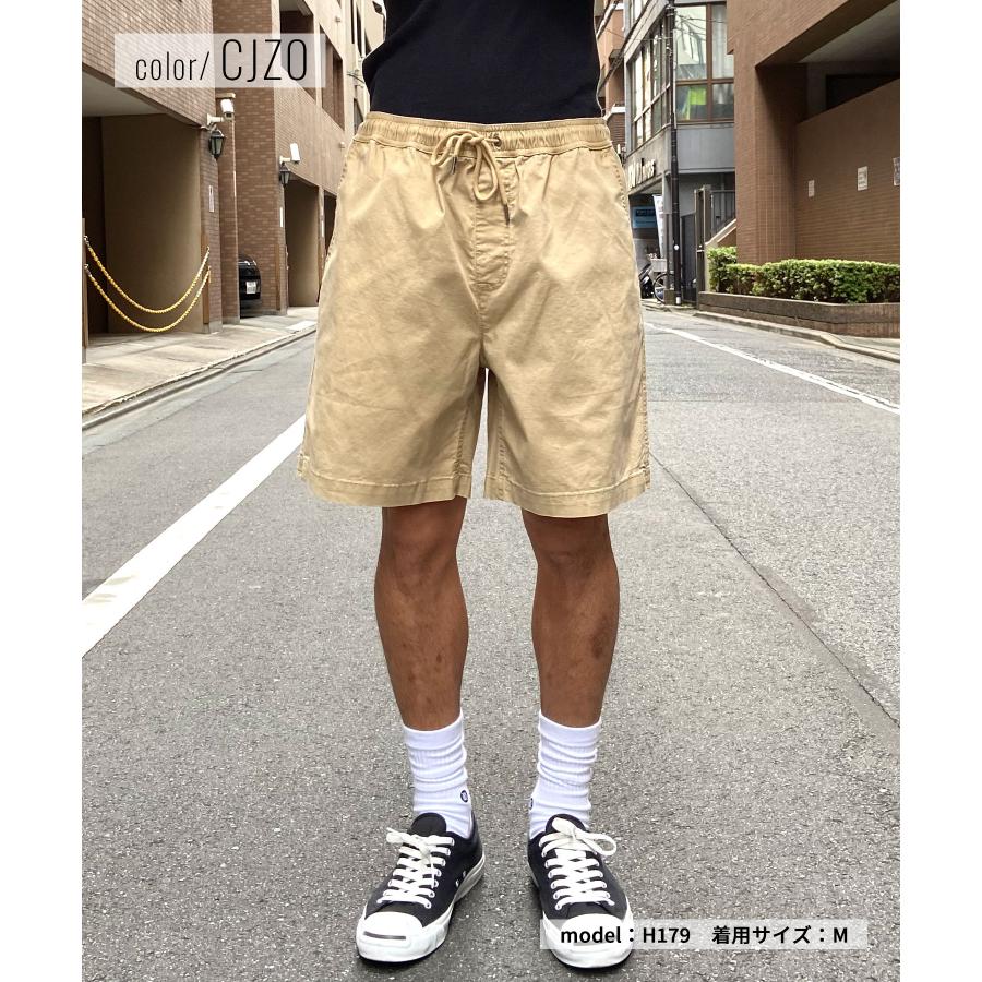 QUIKSILVER クイックシルバー メンズ ショートパンツ カラーパンツ ハーフパンツ ワンポイント ロゴ AQYWS03234｜murasaki｜03