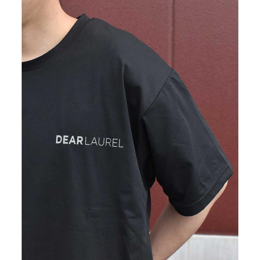 DEAR LAUREL ディアローレル メンズ ラッシュガード ショートスリーブ 半袖 Tシャツ UVカット D24S4316 ムラサキスポーツ限定｜murasaki｜06
