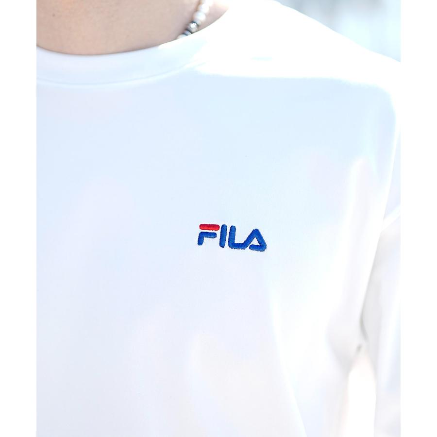 FILA フィラ メンズ ラッシュガード Tシャツ 長袖 ポケット付き 水陸両用 ユーティリティ UVカット 414904 ムラサキスポーツ限定｜murasaki｜06