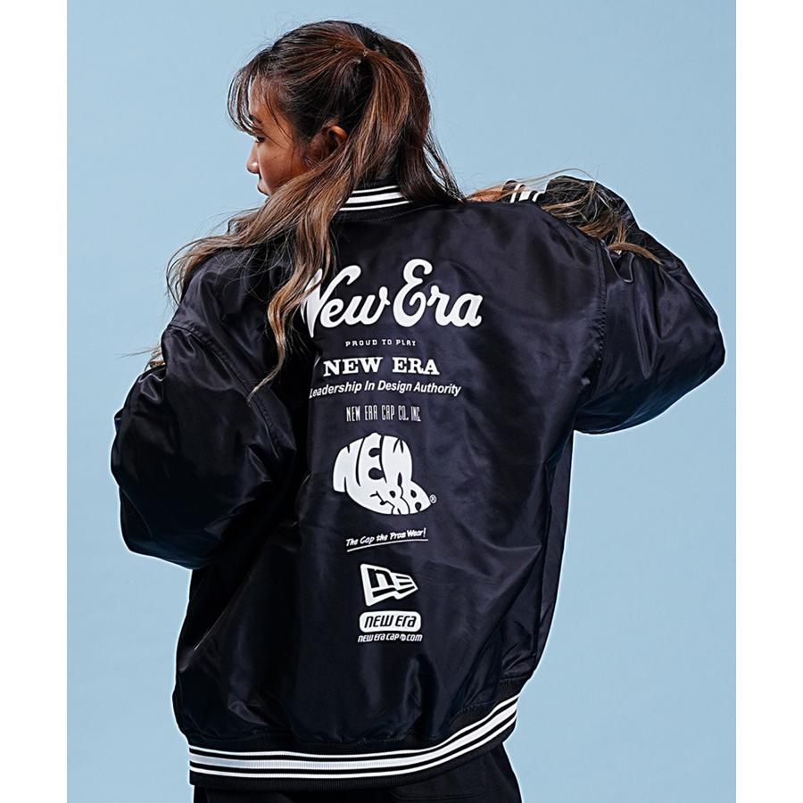 NEW ERA/ニューエラ レディース ジャケット スタジャン ブラック 