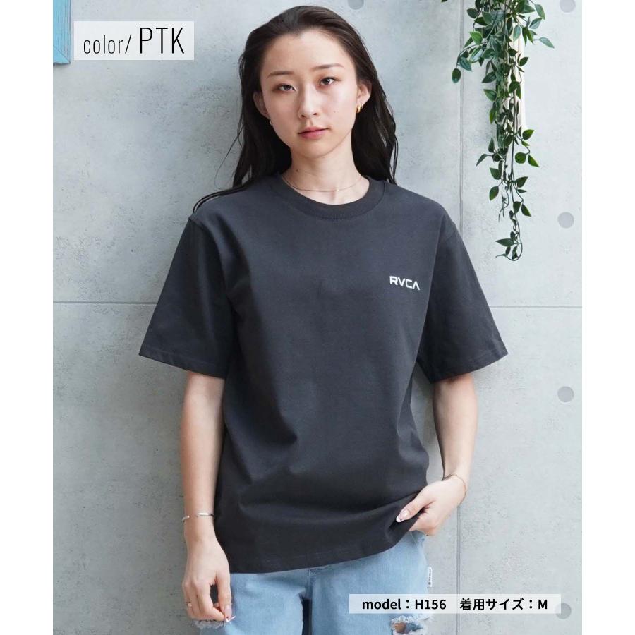 【ムラサキスポーツ限定】RVCA ルーカ レディース 半袖 Tシャツ バックプリント BE043-P20｜murasaki｜04