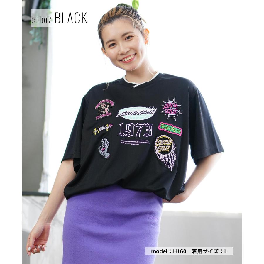 SANTA CRUZ（サンタクルーズ） レディース 半袖 Tシャツ ゲームシャツ