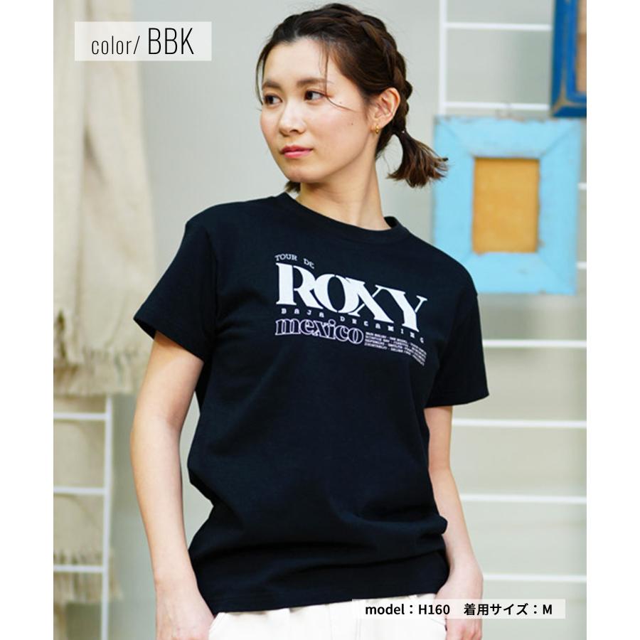 ROXY ロキシー レディース 半袖Tシャツ ブランドロゴ クルーネック RST242032｜murasaki｜04