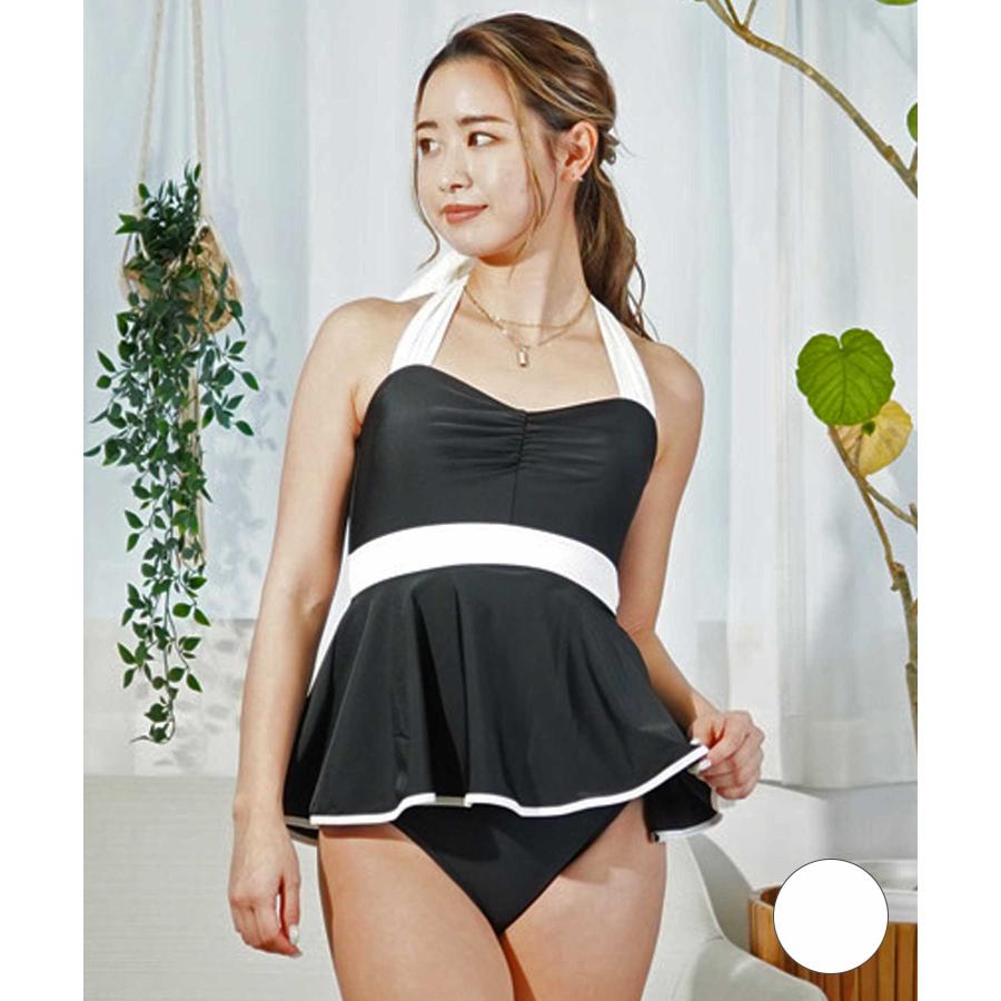 LIP SERVICE（リップサービス） 394080 レディース 水着 バイカラー