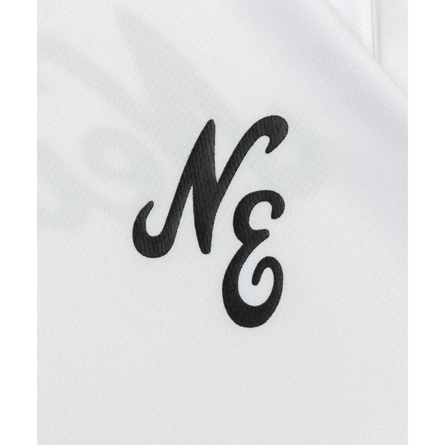 NEW ERA ニューエラ キッズ Youth 半袖 テック Tシャツ Classic Logo ホワイト バックプリント 14111848｜murasaki｜04