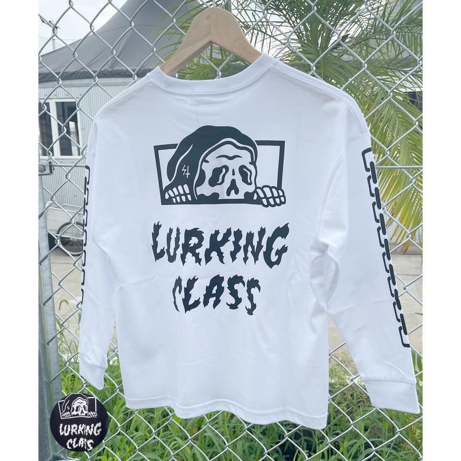 LURKING CLASS/ラーキングクラス キッズ 長袖 Tシャツ ロンT バック 