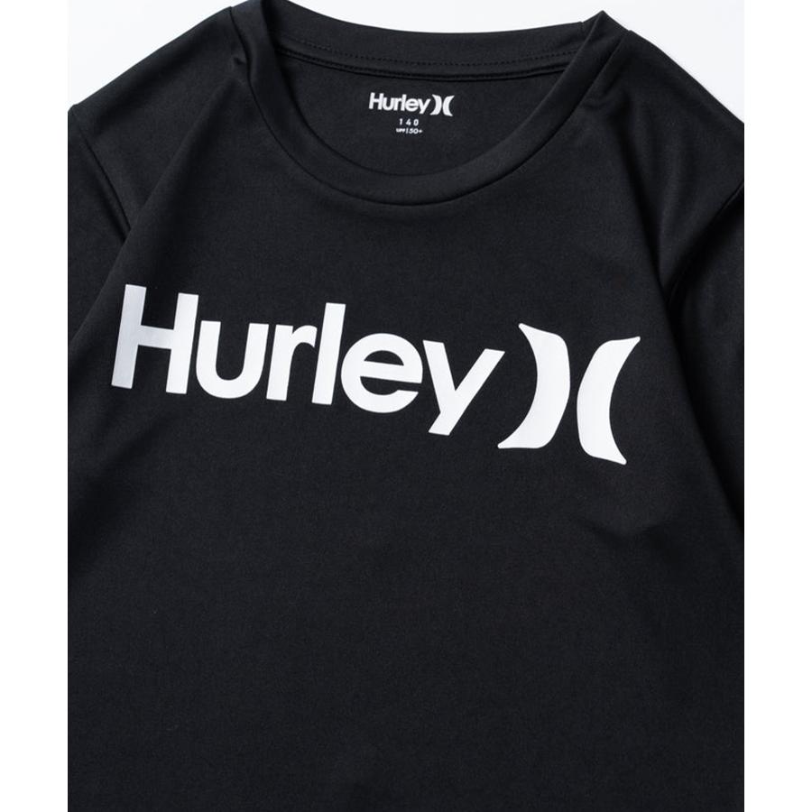 Hurley ハーレー BRG2331001 キッズ ユース ラッシュガード 半袖 UVケア ストレッチ 水陸両用 ラッシュTシャツ KX2 E18｜murasaki｜06