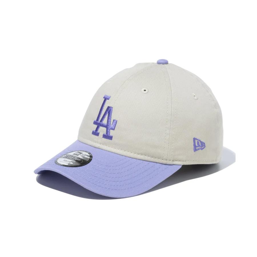 NEW ERA ニューエラ Youth 9TWENTY 2-Tone ロサンゼルス・ドジャース ストーン キッズ キャップ 帽子 14111944｜murasaki｜02