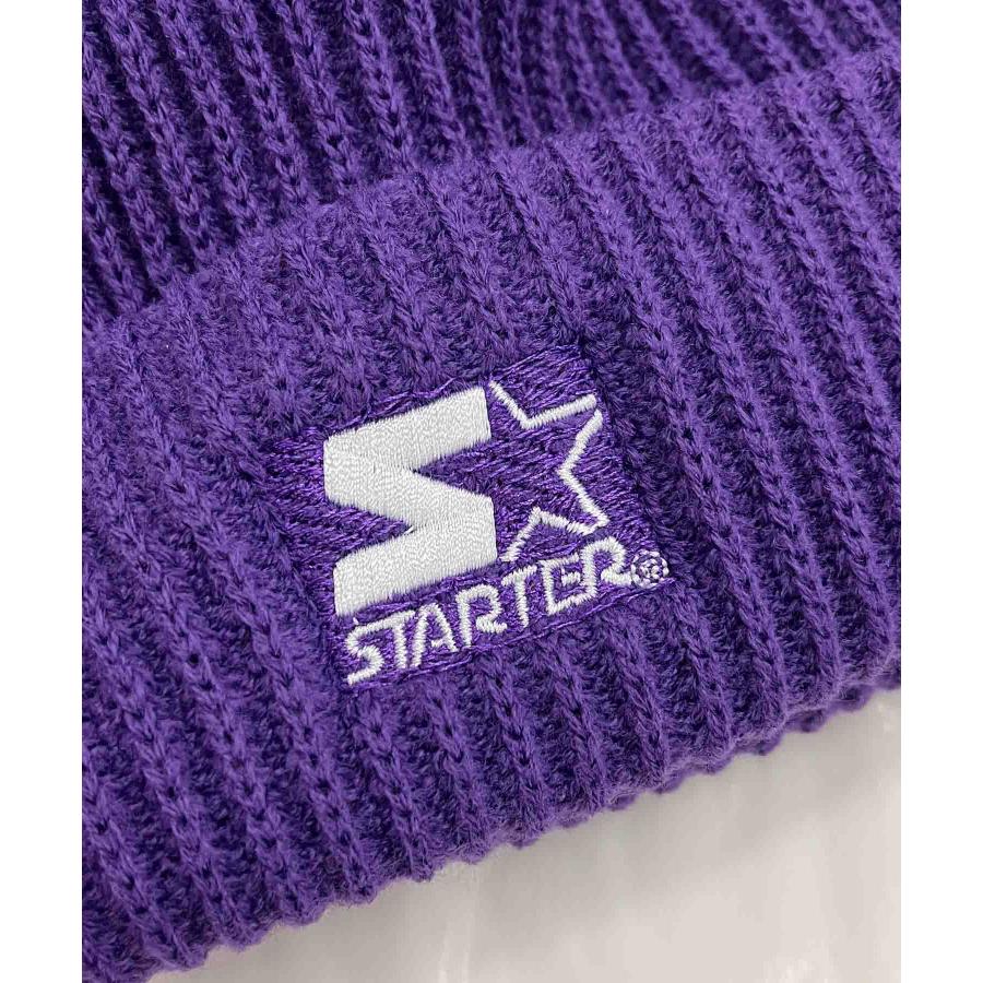 STARTER/スターター キッズ ビーニー ニット帽 ST-KNCPK02｜murasaki｜12