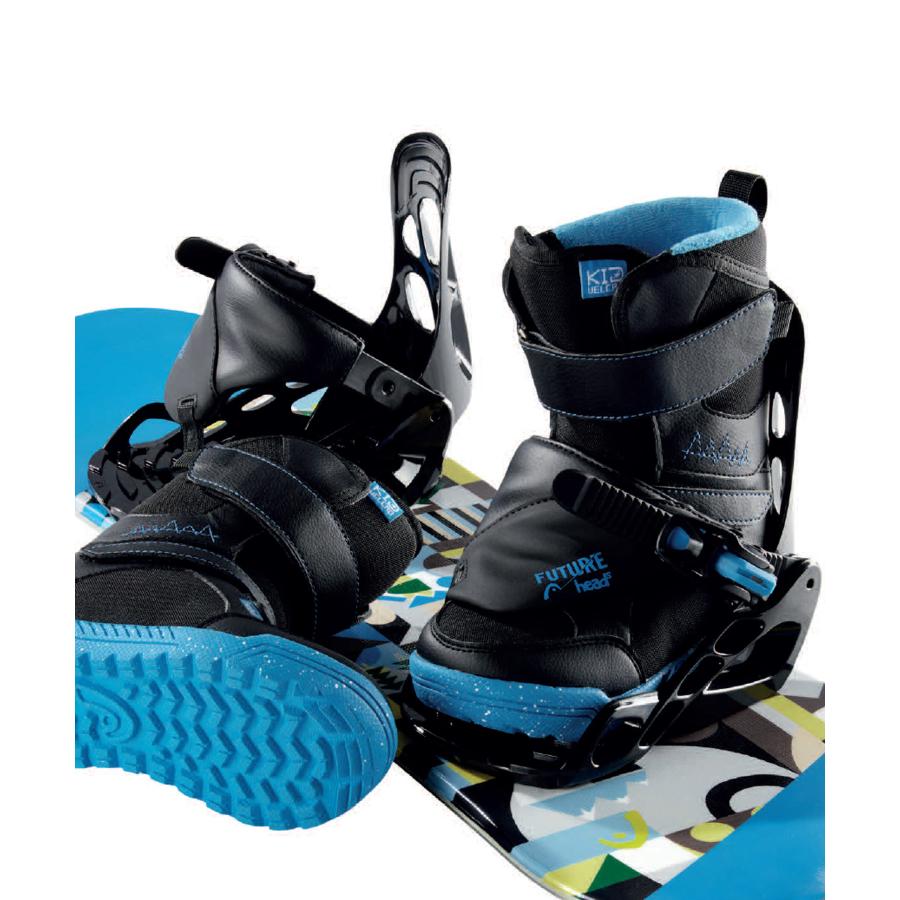 子供用 スノーボードビンディング付き headヘッド 110 HEAD ヘッド スノーボード バインディング キッズ P KID 23-24