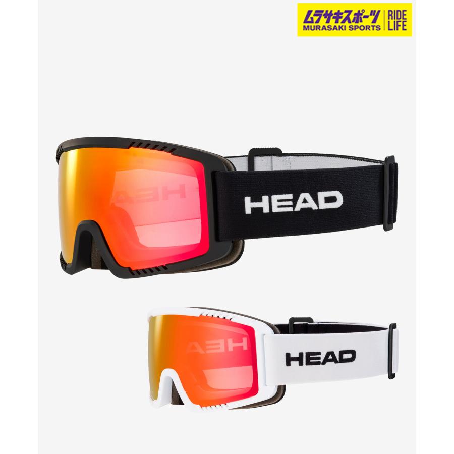(取寄) ヘッド ゴーグルズ Head Contex Goggles  Red Sun HEAD（ヘッド） スノーボード ゴーグル キッズ CONTEX YOUTH 23-24
