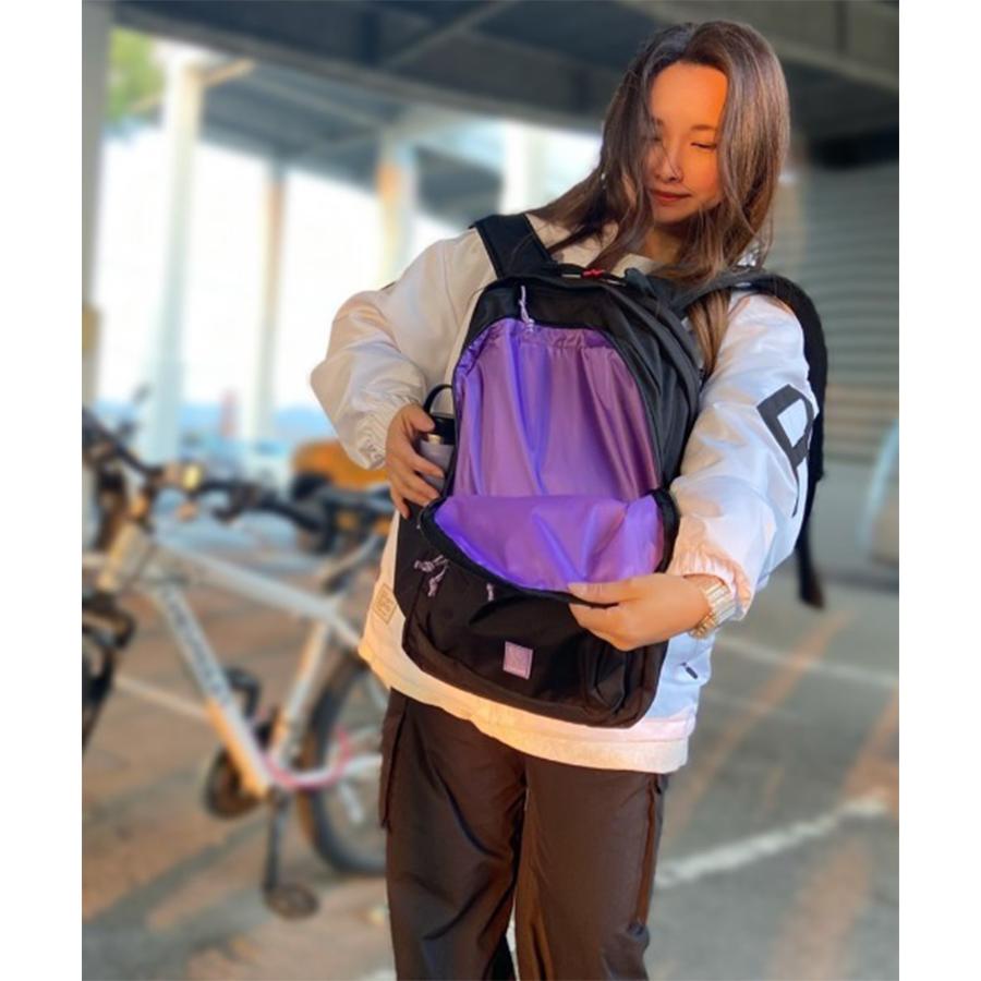 GRAPE スウェットモチーフ ドローストリング リュック Y2K 新品 CHROME クローム FLEEKY 2.0 フリーキー 軽量 通勤通学 30L JP220PPLE