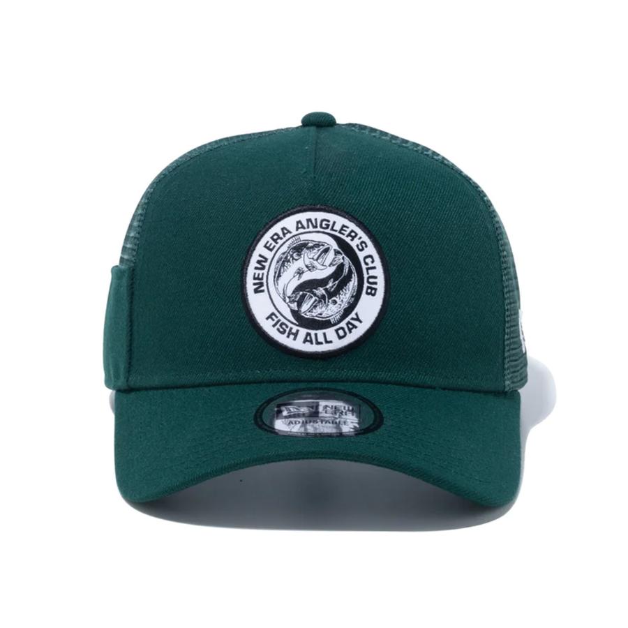 NEW ERA ニューエラ 9FORTY A-Frame トラッカー Angler's Club ブラックバス キャップ 帽子 14110111｜murasaki｜02