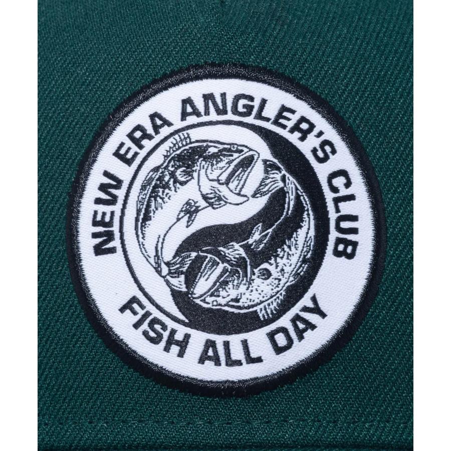 NEW ERA ニューエラ 9FORTY A-Frame トラッカー Angler's Club ブラックバス キャップ 帽子 14110111｜murasaki｜08