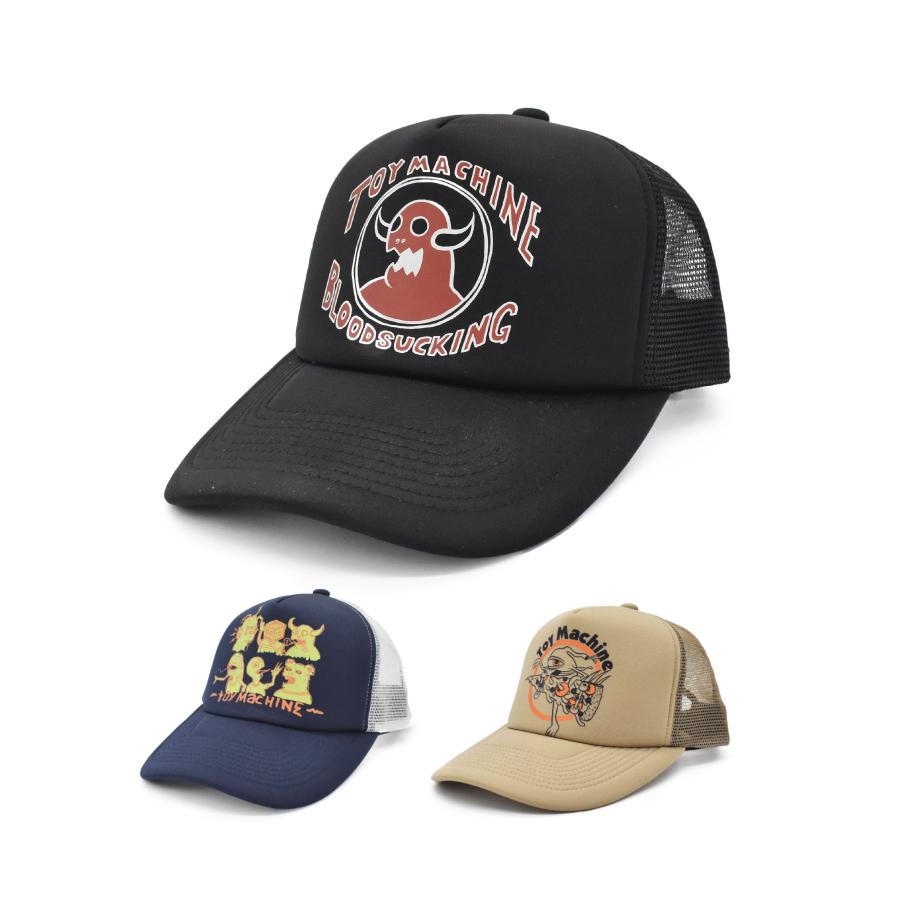 TOY MACHINE（トイマシーン） キャップ キッズ GRAPHIC TRUCKER CAP 242045001 : ムラサキスポーツ ...