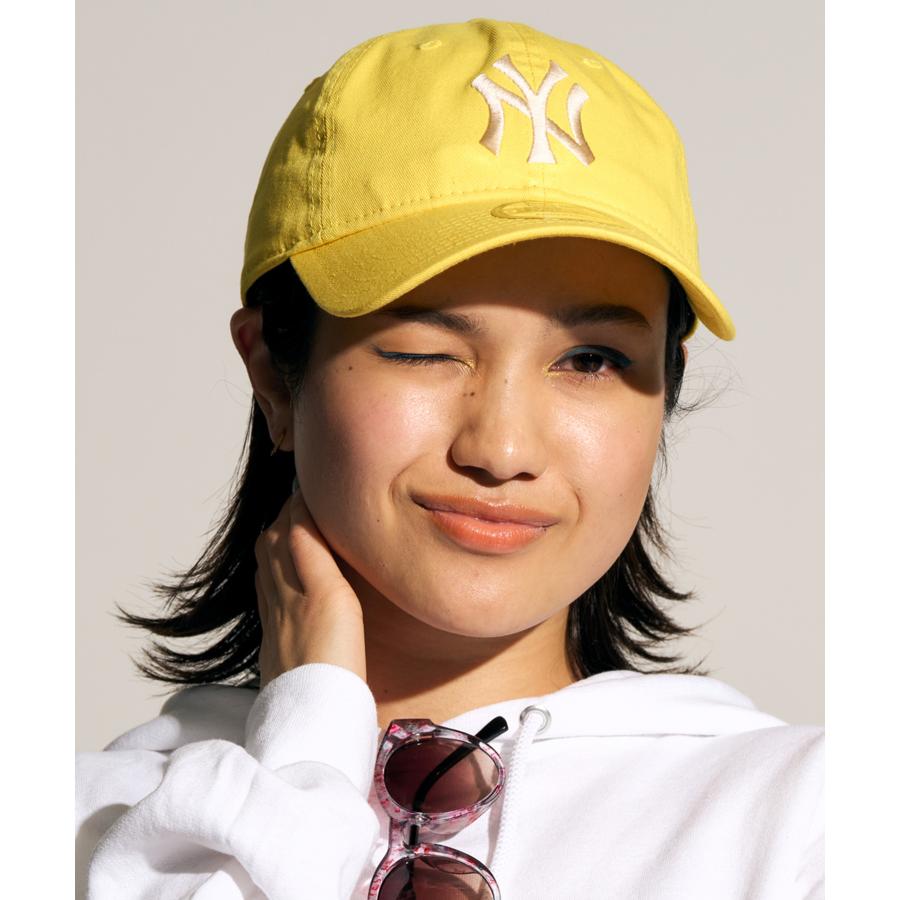 NEW ERA ニューエラ 9TWENTY ニューヨーク・ヤンキース イエロー キャップ 帽子 14324552 ムラサキスポーツ限定｜murasaki｜02