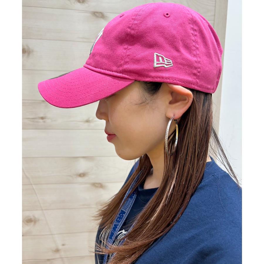 NEW ERA ニューエラ 9TWENTY ニューヨーク・ヤンキース ピンク×シルバー キャップ 帽子 14324557 ムラサキスポーツ限定｜murasaki｜05