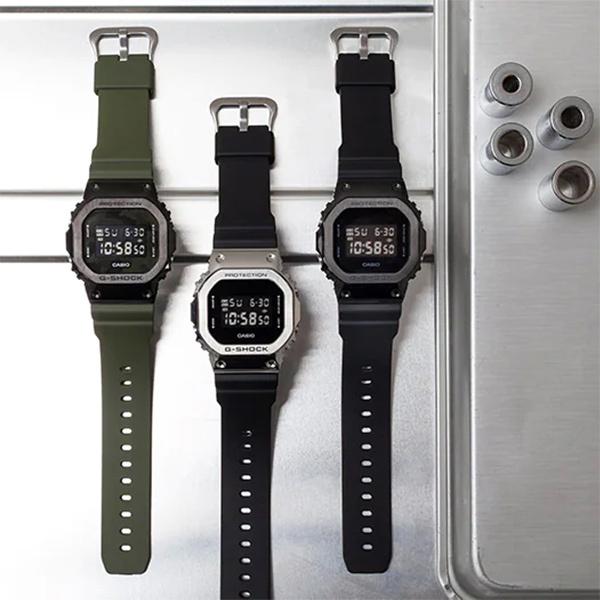 本日限定割引　G-SHOCK GM-5600-1JF 付属品一式 G-SHOCK ジーショック GM-5600-1JF 時計 JJ C16 : ムラサキ