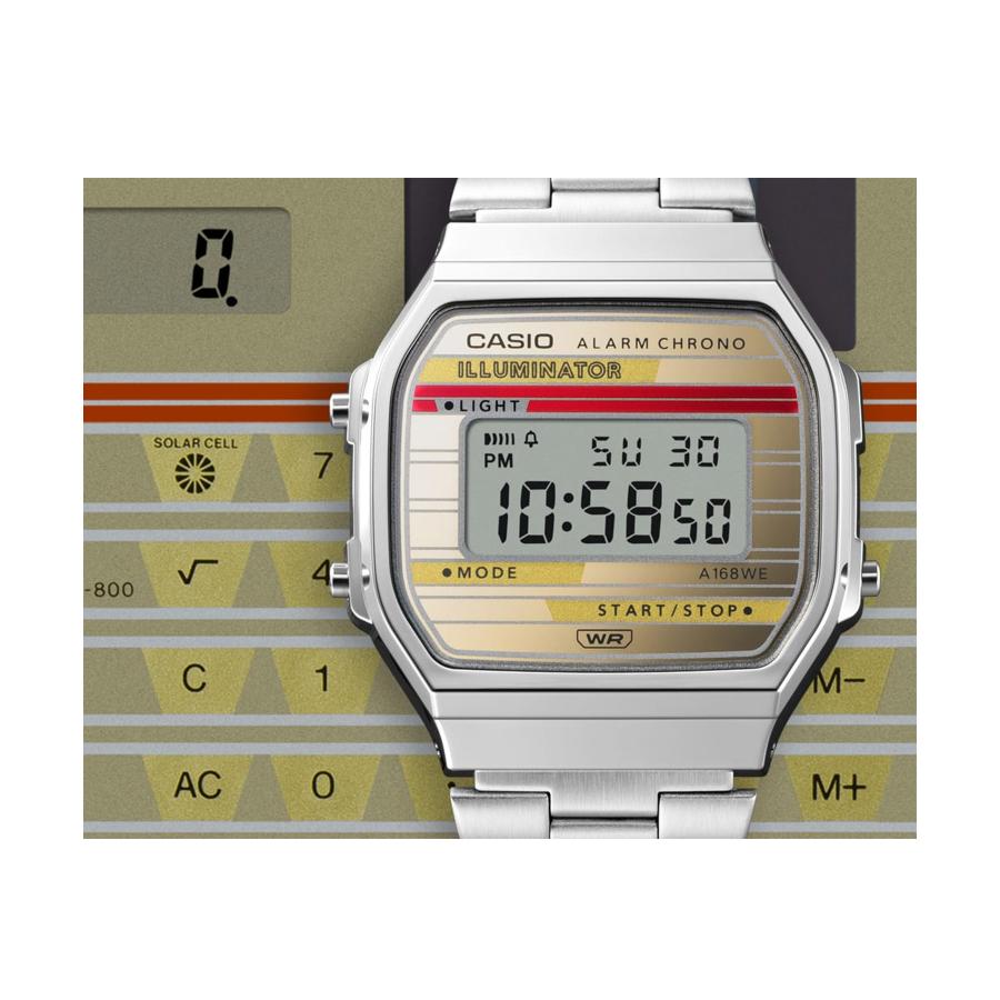 CASIO カシオ 時計 腕時計 CASIO CLASSIC Heritage Colors A168WEHA-9AJF｜murasaki｜03