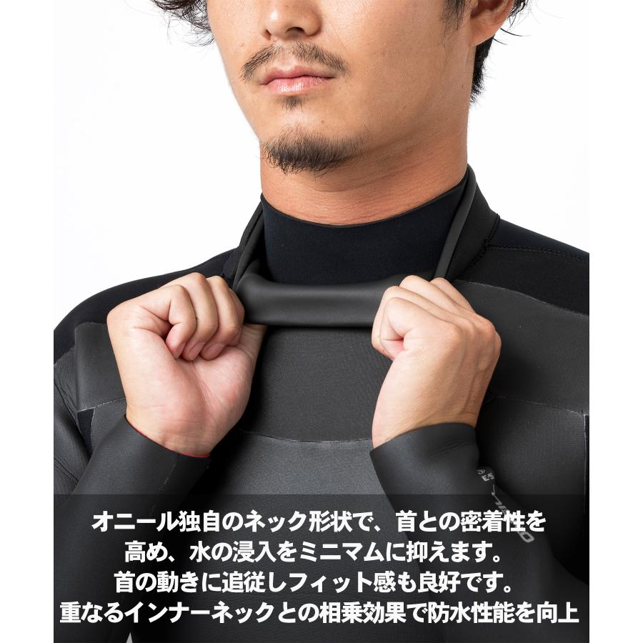 ONEILL オニール フル BZ MR ZEN ZIP 5X3mm MFW-106A4 バックジップ