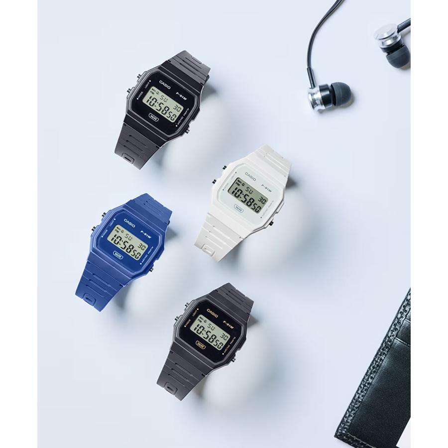 CASIO（カシオ） 腕時計 CASIO CLASSIC F-91WB-8AJF : ムラサキ 
