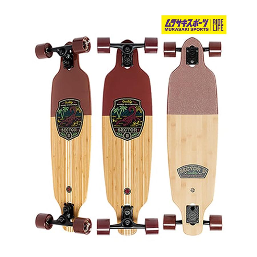 Secret 9 ロング　スケートボード SECTOR9 セクターナイン ロング スケートボード コンプリート