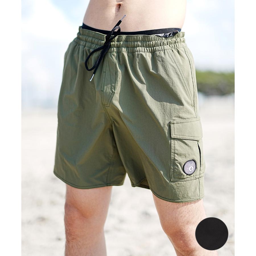 【新品未使用タグ付き】VOLCOM ボルコム 水陸両用 パンツ 42インチ VOLCOM（ボルコム） 水着 トランクス メンズ ボードショーツ サーフ