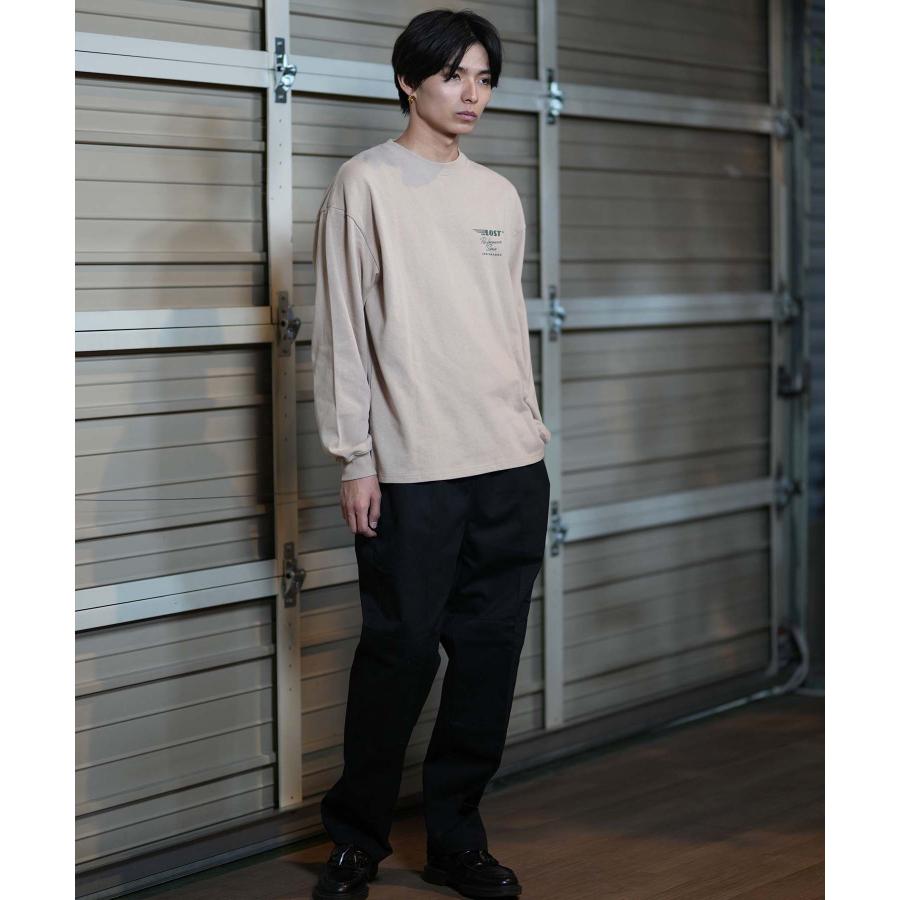 LOST lost ロスト 長袖 Tシャツ メンズ ロンT バックプリント LOST lost ロスト 長袖 Tシャツ メンズ ロンT バックプリント