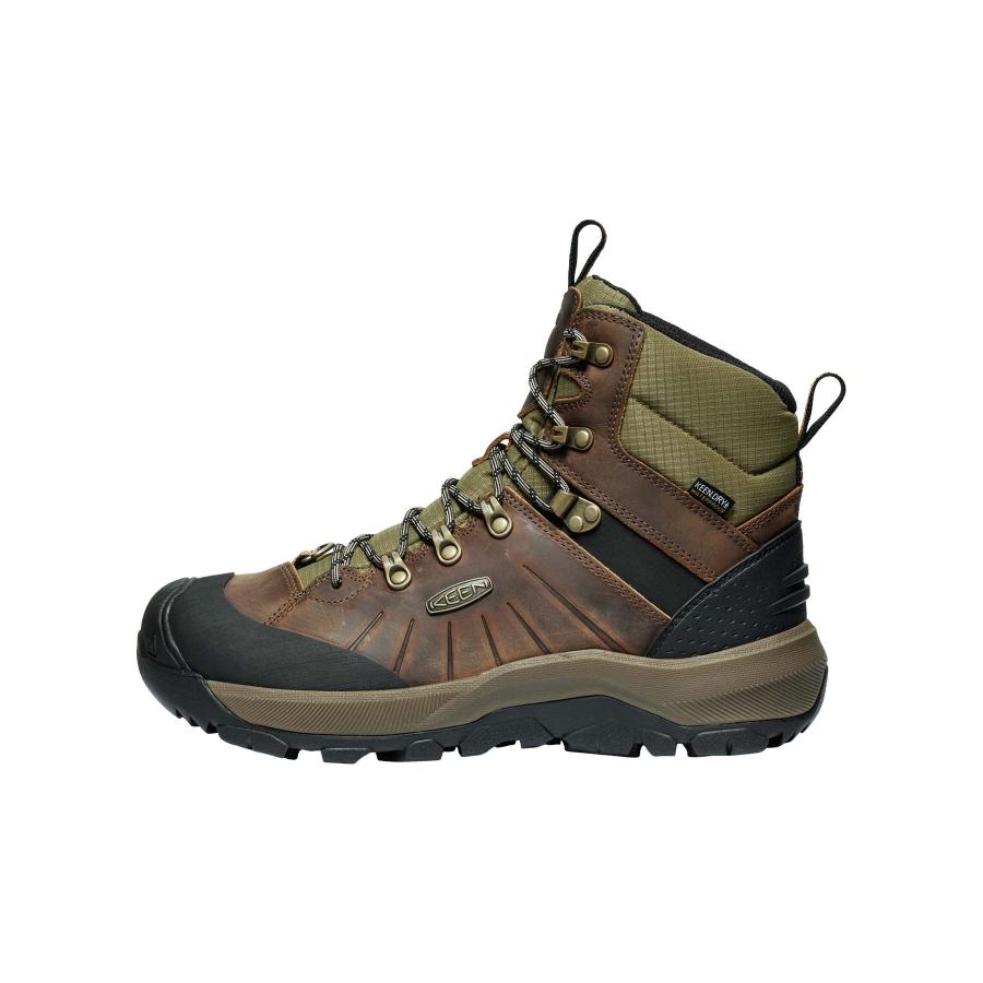KEEN キーン ブーツ メンズ 防水 ウィンターブーツ REVEL IV MID POLAR  