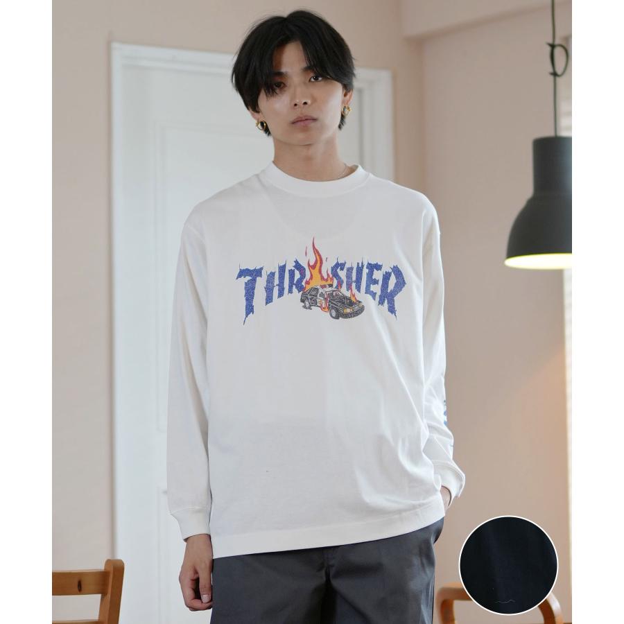 THRASHER スラッシャー 長袖 Tシャツ メンズ THRASHER×ネックフェイス