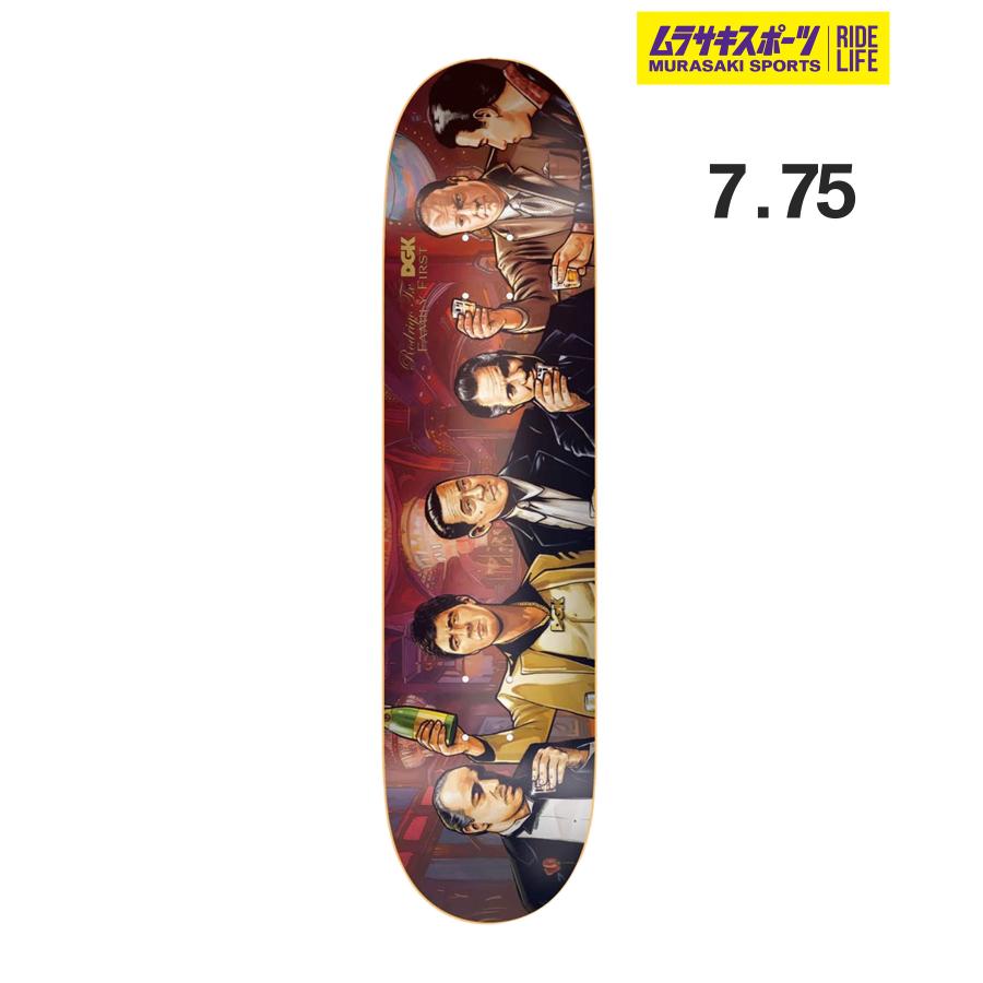DGK ディージーケー スケートボード デッキ PRO DECKS DYNASTY 7.75
