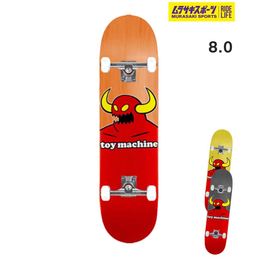 Toy Machine スケートボード コンプリート　8inch TOY MACHINE トイマシーン スケートボード コンプリート 8.0inch