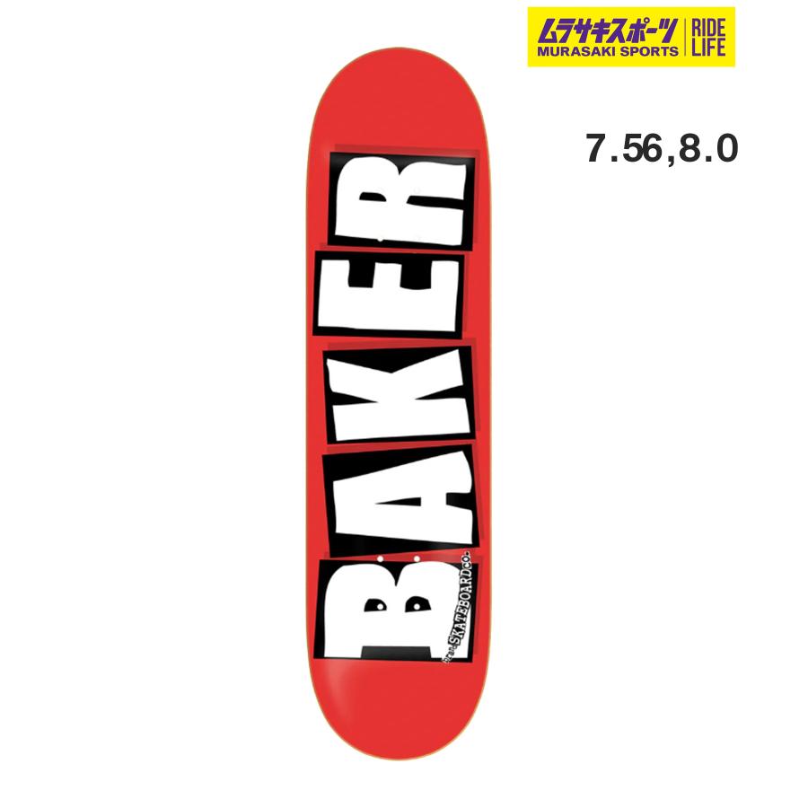 BAKER ベーカー スケートボード デッキ 7.56inch,8.0inch BRAND