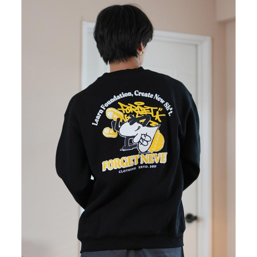 FORGET NEVER フォーゲットネバー メンズ トレーナー スウェット FORGET NEVER フォーゲットネバー メンズ トレーナー スウェット