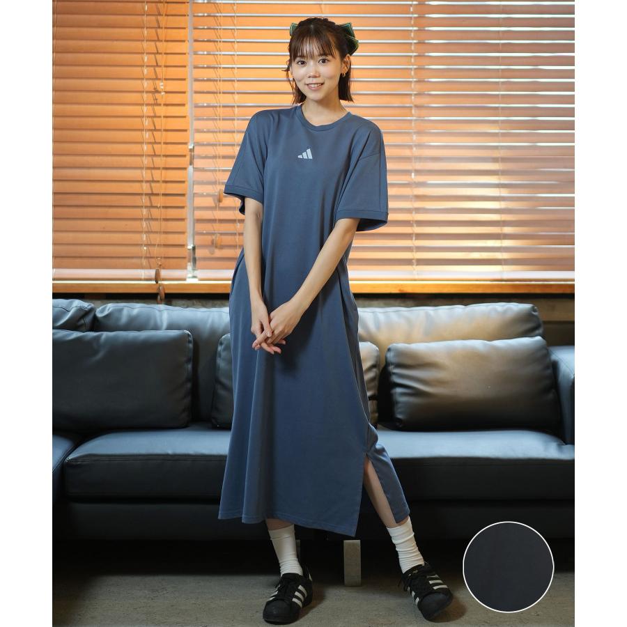 adidas（アディダス） ワンピース レディース ロング丈 スリー