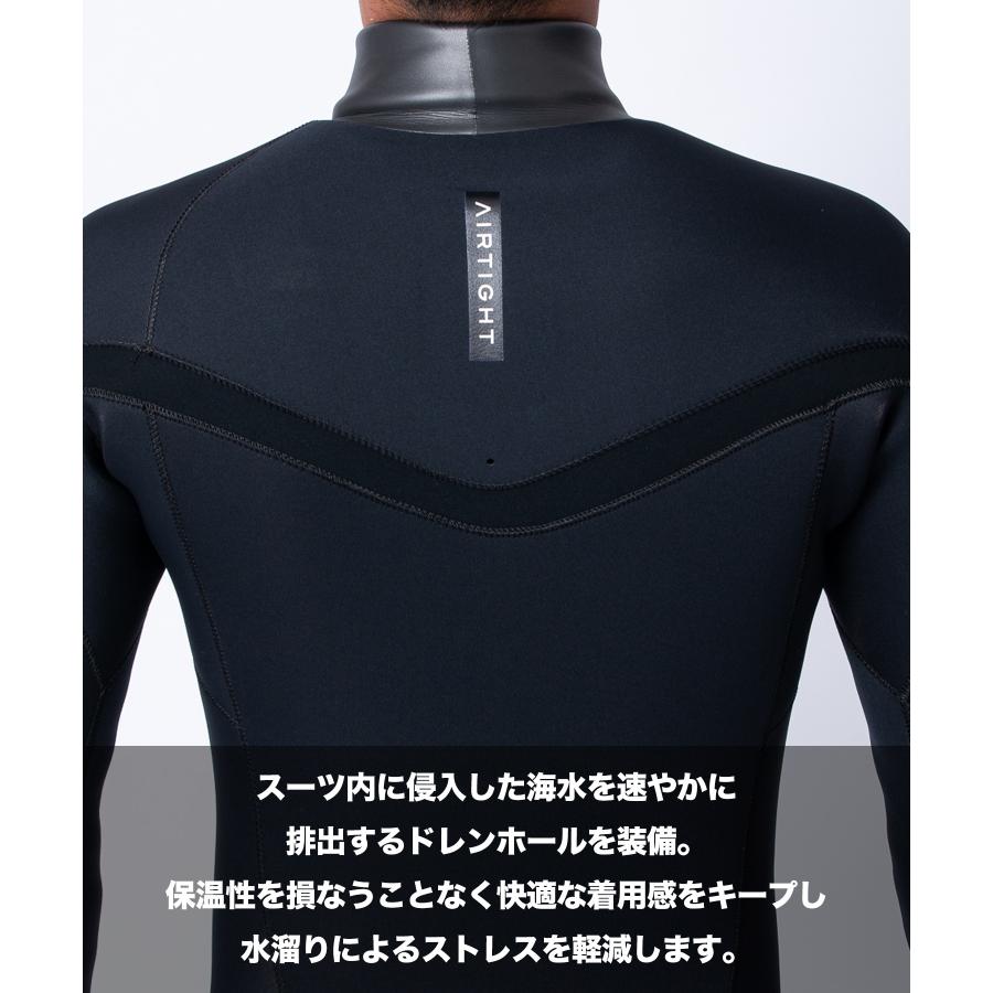 エアタイト　３ミリ　セミドライ AIRTIGHT エアータイト JERSEMI FUSION 3X3mm メンズ サーフィン