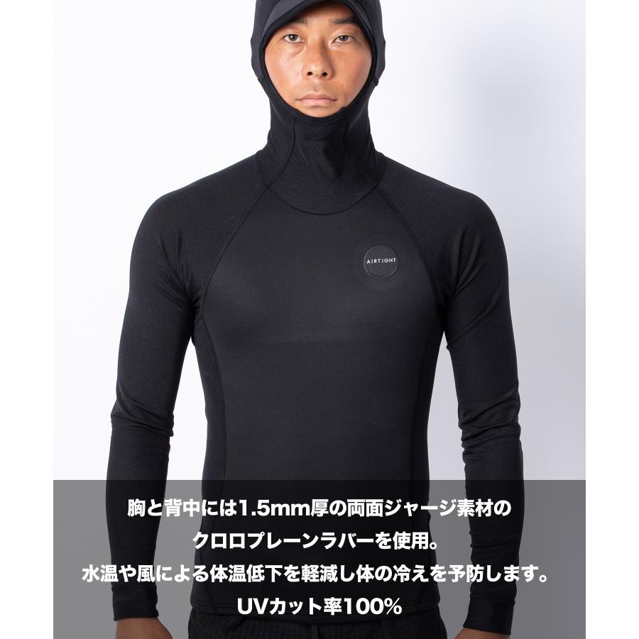 AIRTIGHT エアータイト NZ HOODY 1.5mm メンズ ウェットスーツ