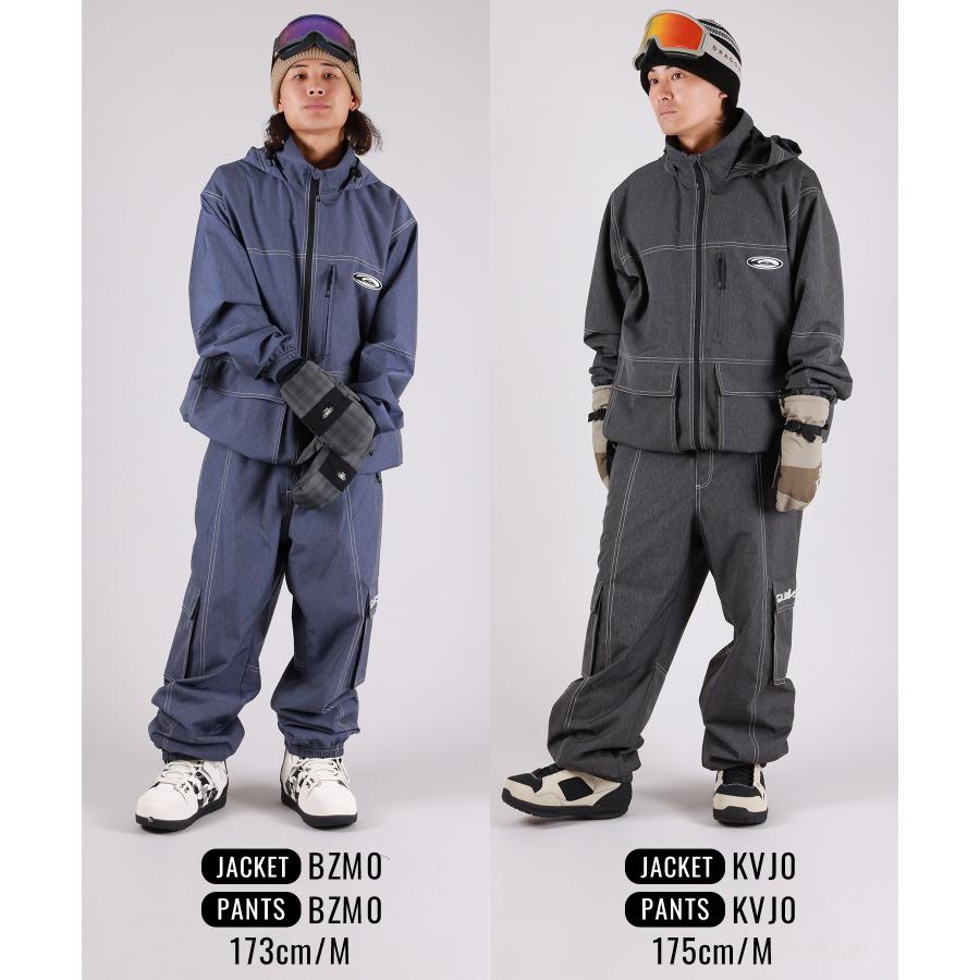 QUIKSILVER クイックシルバー スノーボード ウェア パンツ ユニセックス QUIK JEAN PT スノーパンツ ムラサキスポーツ 25-26モデルの画像