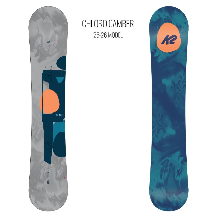 K2 ケーツー スノーボード 板 レディース CHLORO CAMBER ムラサキ 