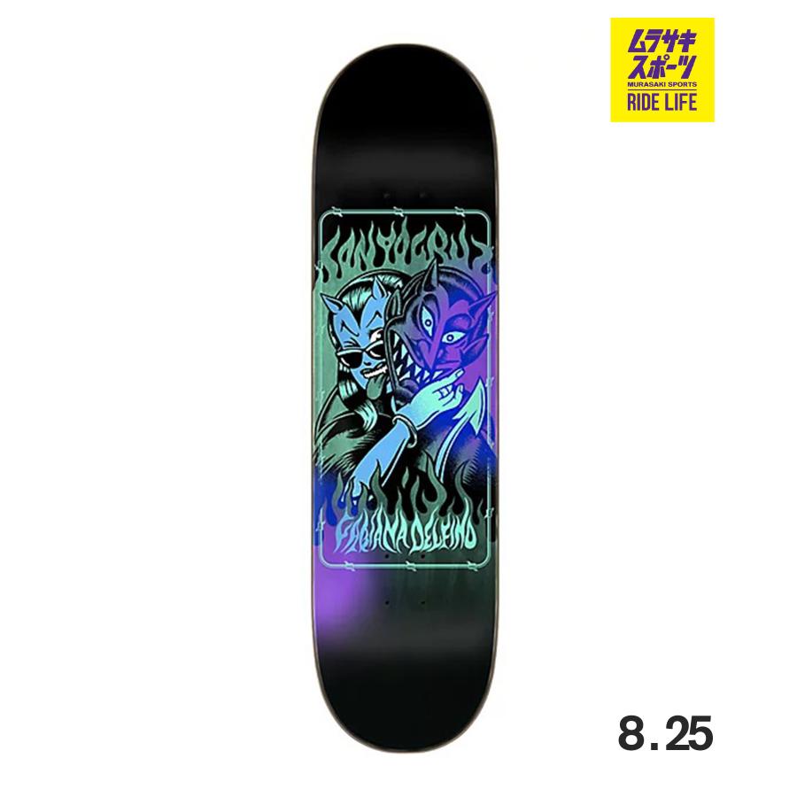 SANTA CRUZ サンタクルーズ スケートボード デッキ 8.25inch DELFINO