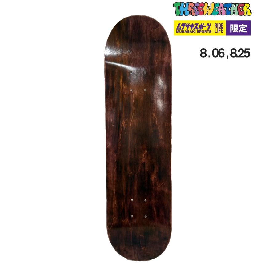 スケートボード 8.25インチ クルーザー仕様 スリーウェザーデッキセット 楽天市場】THREE WEATHER スリーウェザー コンプリートセット