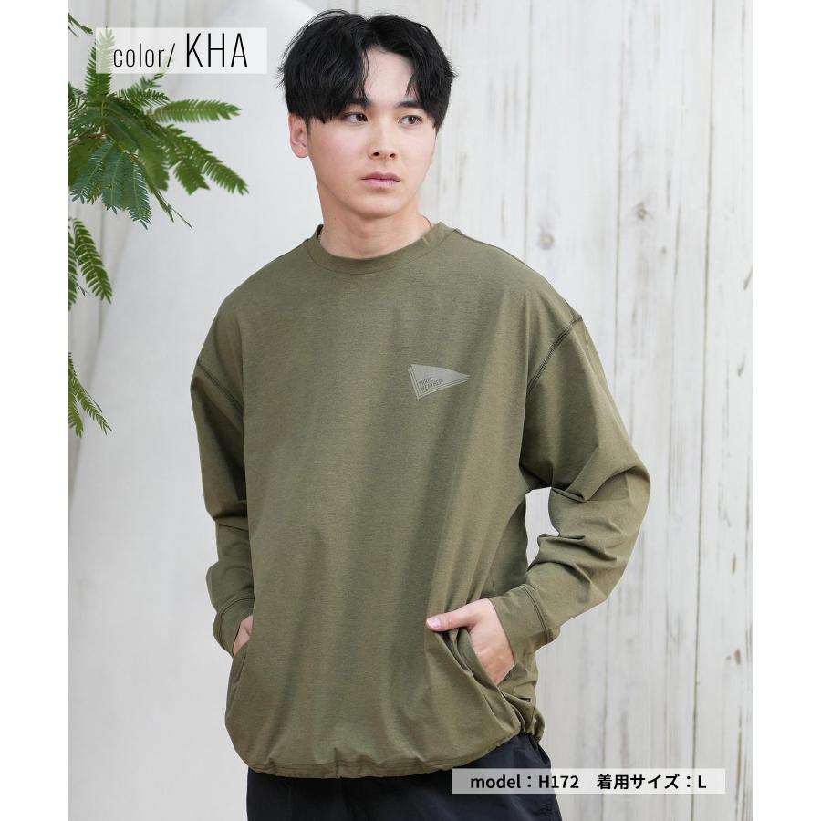 THREE WEATHER（スリーウェザー） ラッシュガード 長袖 メンズ Tシャツ
