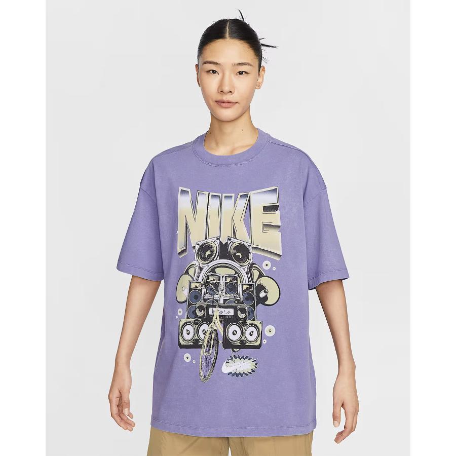 NIKE（ナイキ） 半袖 Tシャツ レディース オーバーサイズ WS NSW