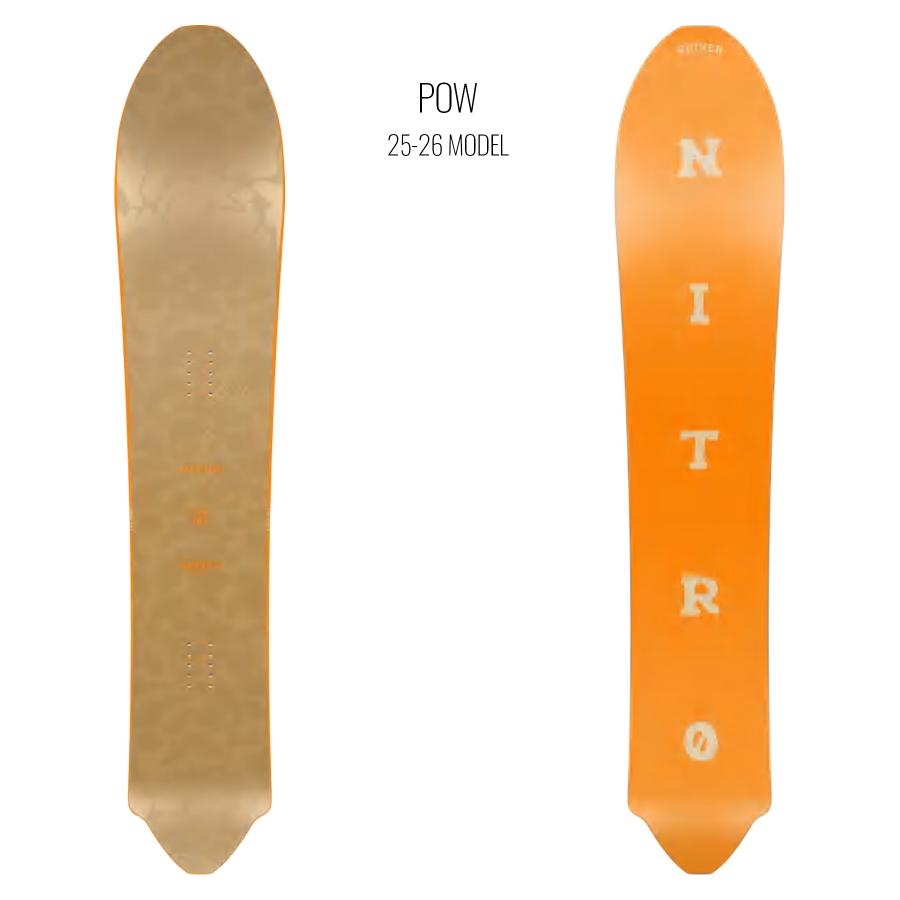 NITRO（ナイトロ） スノーボード 板 メンズ POW QUIVER ムラサキ 