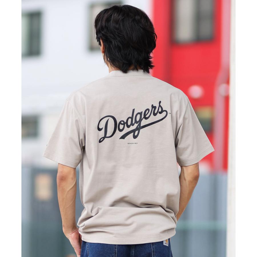 NEW ERA（ニューエラ） メンズ 半袖 Tシャツ バックプリント MLB