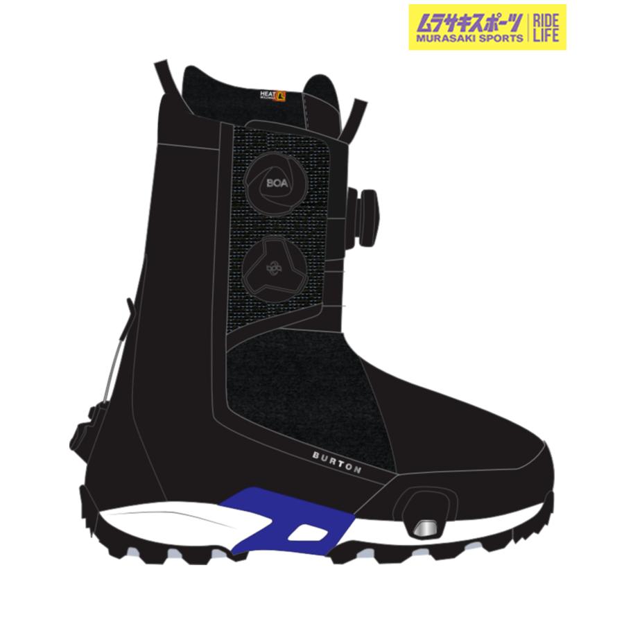 TMKR　Burton スノーボードブーツ 男性用 ブラック Burton スノーボードブーツ ブラック27センチ 24/25モデル Men's