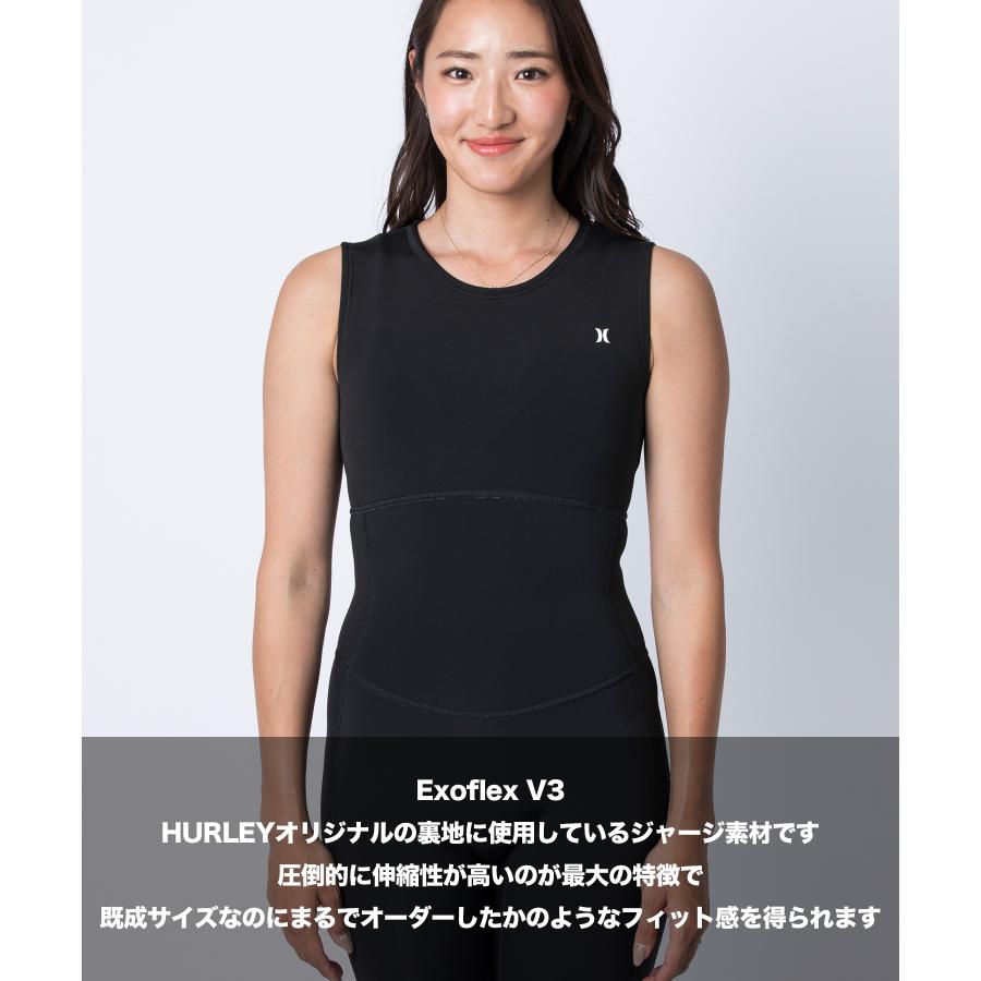Hurley ハーレー　3mm2mm ロングジョン ウェットスーツ　レディース Hurley（ハーレー） ICON 3×2mm LONG JOHN GZLJIC25 レディース